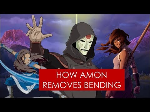 How Amon removes bending THEORY [Avatar: The Legend of Korra/TLA]