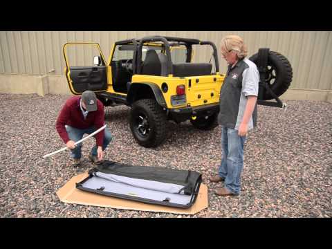 Bestop Installation of a Trektop on a TJ (97-06) Jeep Wrangler