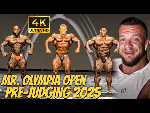 Urs Kalecinski Debut! Mr.O Open Pre-Judging 2025 4k