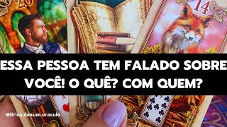 Essa PESSOA tem FALADO SOBRE VOCÊ! QUEM É ELA? O QUE FALA E COM QUEM? Tarô 🔮♥️