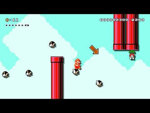 Super Mario Maker 2 - Para-Beetle Sky Cruise (0'58"944)