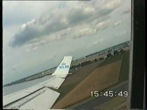 KLM MD-11 from Amsterdam to Memphis USA  + Cockpit + Passed by 747 midair
