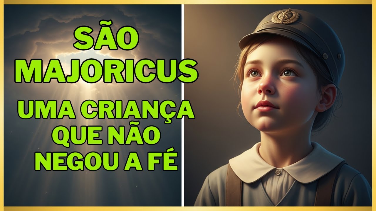 ✝️São Majoricus, O Mártir uma Criança na Fé Cristã Ele foi espancado até a morte🕊️🌹