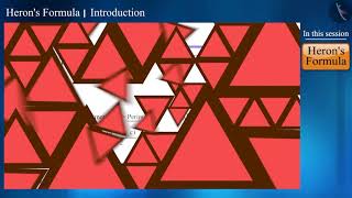Heron's Formula | Part 1/3 | English | Class 9
