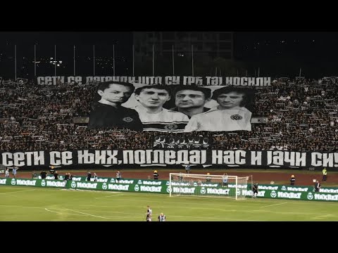 Početak utakmice Partizan - Hibernian | DA VOLIM CRNO BELE 07.08.2025
