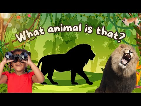 Toddler Learning| learn Wild Animals for toddlers | Learn Animal Names and sounds
