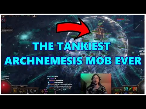 [PoE] The tankiest mob I've faced in Path of Exile - Stream Highlights #601