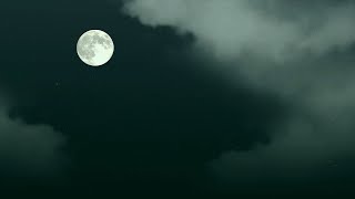 Moonrise Background | Green Screen Moon | Free Download | 4K | Chroma Key | VFX