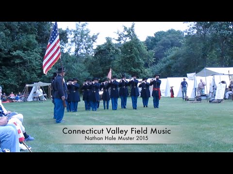 Connecticut Valley Field Music on stand at Nathan Hale 2015