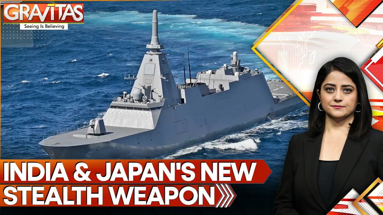 Japanese Stealth Tech to Make Indian Navy Warships Harder to Detect  | GRAVITAS