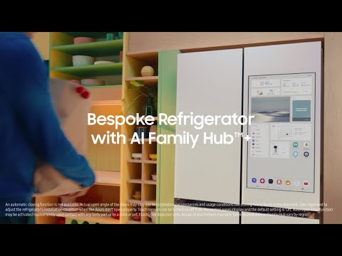 Bespoke Refrigerator with AI Family Hub™+ l BESPOKE AI 2024 l Samsung
