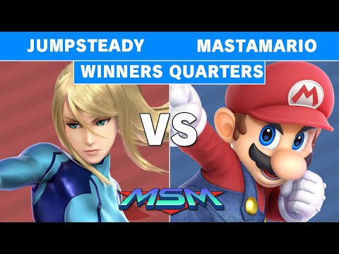MSM 216 - Jumpsteady (Palutena, ZSS) Vs POW | Mastamario (Mario) Winners Quarters - Smash Ultimate