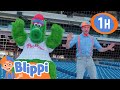 ️Blippi The Home Run Hero ️ Blippi Moonbug Kids After School Adventures
