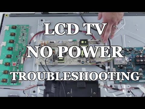 LCD TV Repair Tutorial LCD TV Parts Overview Common Symptoms Solutions How to Fix LCD TVs