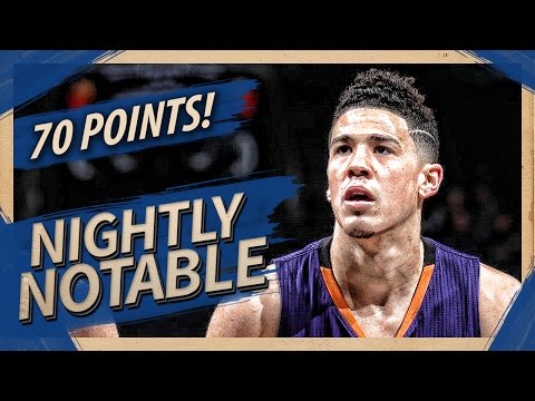 Nightly Notable: Devin Booker 70 Points Highlights vs Celtics (2017.03.24) in 1080p!