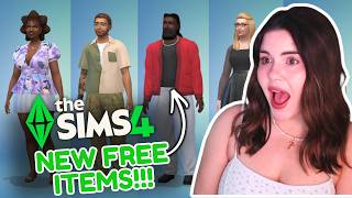 NEW FREE Items Just Dropped in The Sims 4!