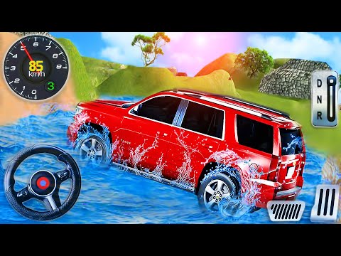 Offroad Prado Stunt Driving Simulator 2021 - 4x4 Jeep Luxury SUV Driver - Android GamePlay #2