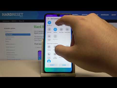 How to Customize Notification Bar Icons in Honor 20i?