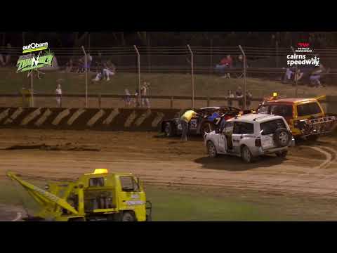 JUL14 SSH3 at TWW Cairns Speedway - Super Sedans Heat 3