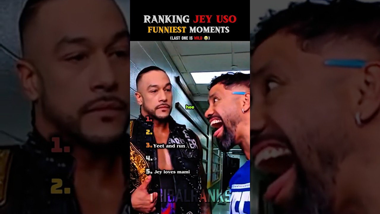 Ranking Jey Uso Funniest WWE Moment #wwe #jeyuso #wrestlemania