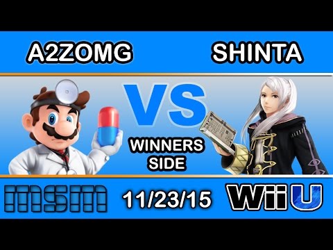 MSM 25 – A2ZOMG (Dr. Mario) Vs. Shinta (Robin) Winners Side - Smash Wii U