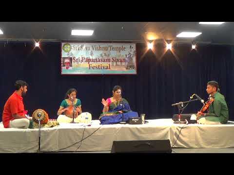 Smt. Deekshita V - Kalyani (RTP) Pallavi - Kumara Muruga