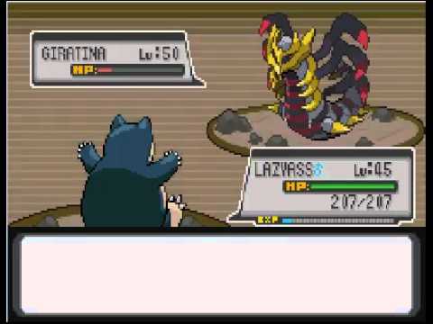 Let's Play Pokemon Light Platinum Part 81 - Catching Giratina