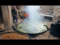 Village Life | Charsadda ka Gur | Traditional Jaggery Making Process | Pakistani Street Food