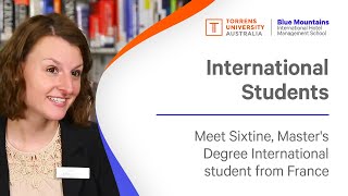 Meet Sixtine, Master's Degree International student from France