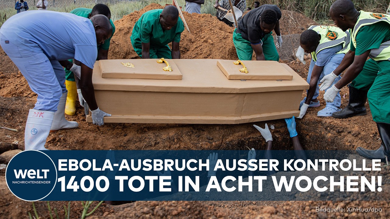 EBOLA-KRISE ESKALIERT: 1400 Tote in zwei Monaten – Ebola breitet sich im Kongo rasant aus!