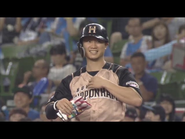 【7回表】ファイターズ・西川 センターへのタイムリーで追加点をあげる!! 2019/7/27 L-F