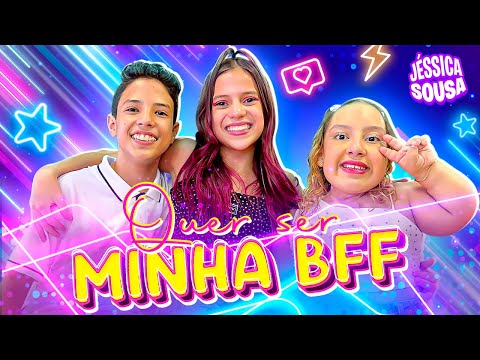 QUER SER MINHA BFF ( CLIPE OFICIAL ) JESSICA SOUSA feat MC DIVERTIDA E HENRIQUE CAUÃ