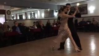 Bruna Estellita y Julián Sanchez en La Baldosa. Tango (12/oct/18)
