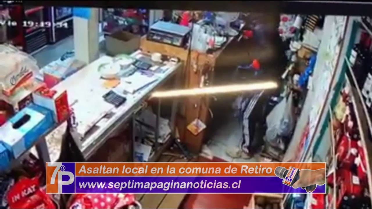 (VIDEO) Violento robo a mano armada afectó a minimarket
