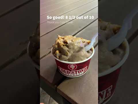 Honest Vegan Review - Cold Stone Silk ice cream