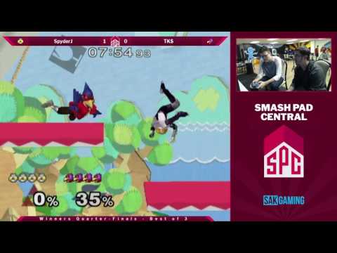 SPC49 Winners Quarters - SpyderJ (Sheik) vs TK$ (Falco)