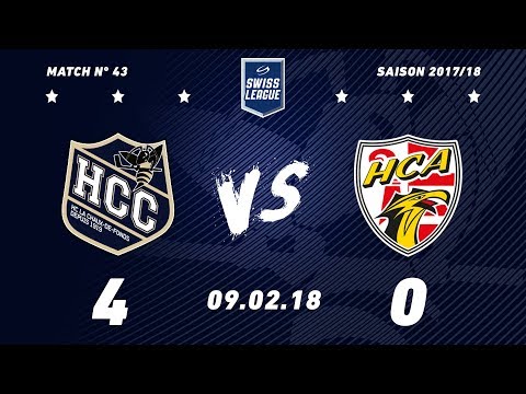 09.02.2018 HC La Chaux-de-Fonds - HC Ajoie (4-0)