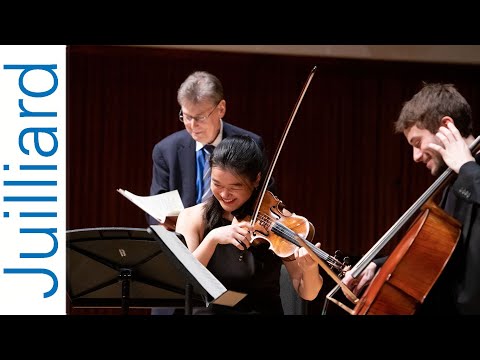Mendelssohn Piano Trio No. 1 in D Minor | Juilliard Robert Levin Master Class