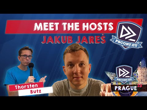 Meet the hosts: Interview with Jakub Jareš - Jakub Jareš, Thorsten Butz - PSConfEU 2023