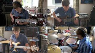 Neil Zaza - I'm Alright - Split-Screen Band Cover by Alex and Chris Taylor (Studio Quality/FullHD)