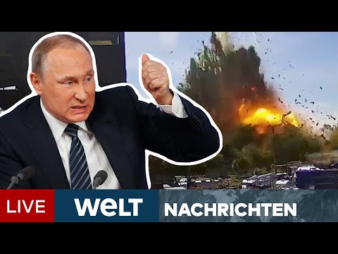 KAMPF UM DONBASS: Putin droht Westen - In der Ukraine noch nicht mal angefangen | WELT Livestream