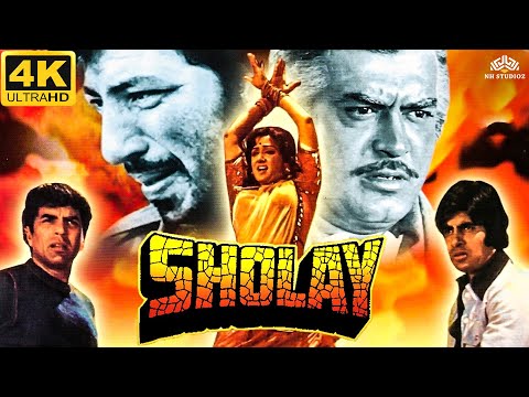 SHOLAY FULL MOVIE (4K) | Amitabh Bachchan, Dharmendra | Biggest Blockbuster of Indian Cinema