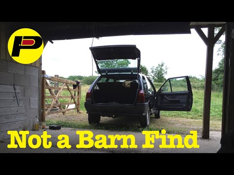 Thumbnail for My Citroën AX GT isn't an ‘OMG BARN FIND’, but it is parked in a barn and it needs work. Lots of it. by Video c, Citroën, video, vide