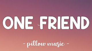 One Friend - Dan Seals (Lyrics) 🎵