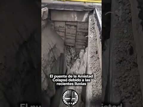 En el Meta, puente que comunica al Dorado con cubarral, colapso por las fuertes lluvias.