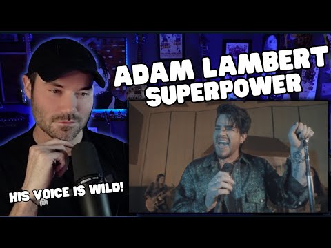 Metal Vocalist First Time Reaction - Adam Lambert - Superpower ( LIVE )