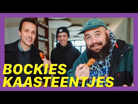 BOCKIES KAASTEENTJES: MIJN EIGEN FRITUURSNACK TESTEN MET MIJN ACCOUNTANT
