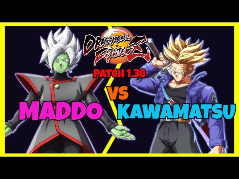 DBFZ - MADDO vs KAWAMATSU games (Super Baby 2, Trunks, Zamasu vs Gogeta 4, Trunks, Vegito)