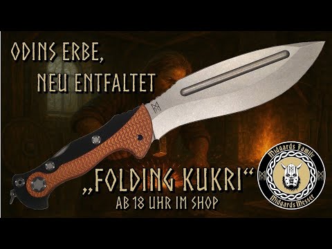 Midgards-Messer das beste Folding Kukri aller Zeiten 