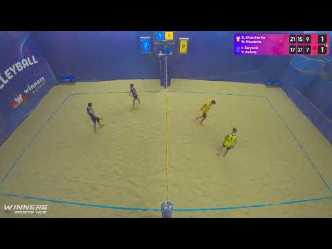11:05 D.Kharchenko / M.Horobets - I.Skrynnik / V.Kelbas | Winners Beach Volleyball